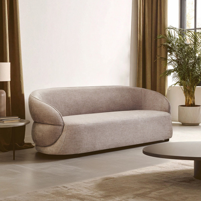 Denmon 3 Seater Chenille Sofa