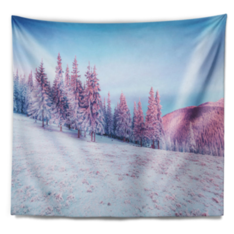 Polyester Tapestry, 78" H x 92" W
