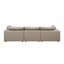 Canapé modulaire en cuir italien Cowville-106895651