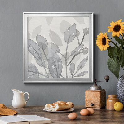 " Shadow Leaves I " Painting Print