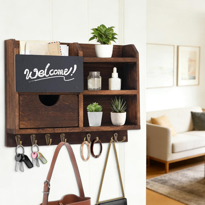 Wood Wall Organizer