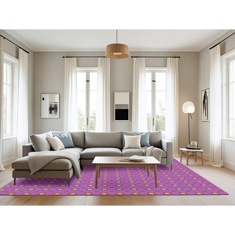 Ridlon Geometric Indoor Rug, Rectangle 8' x 10'