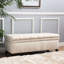 Rangement en beige doux - offre une option de charnière confortable et élégante pratique pour votre espace