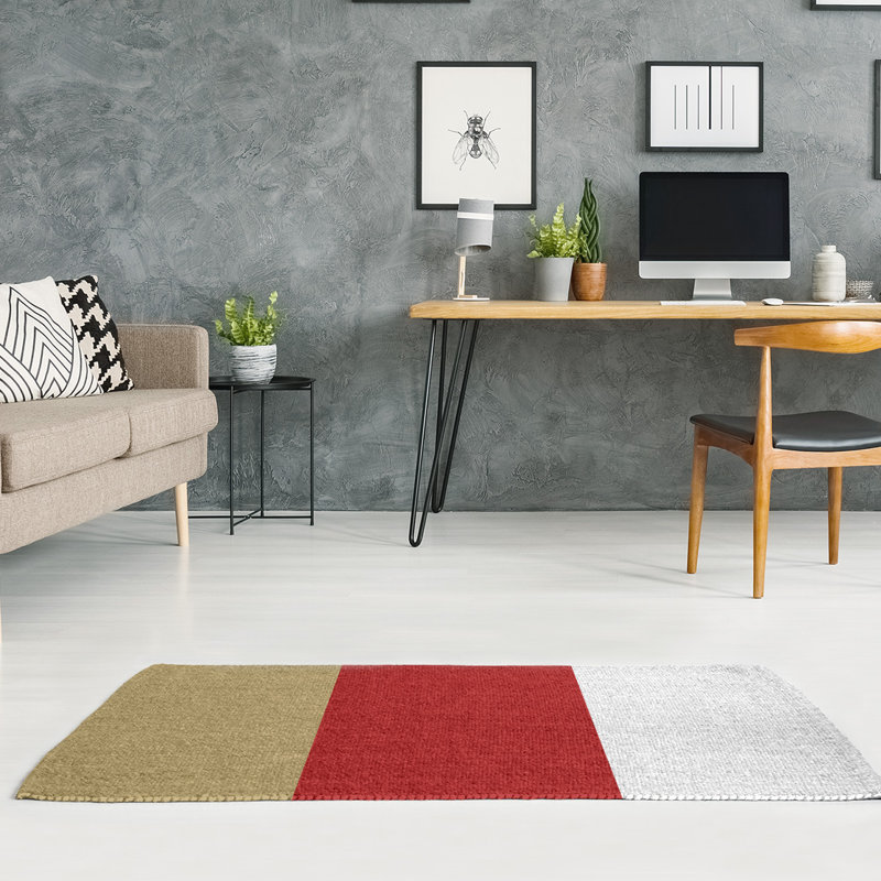 Chenille Indoor Rug, Rectangle 5' x 7'