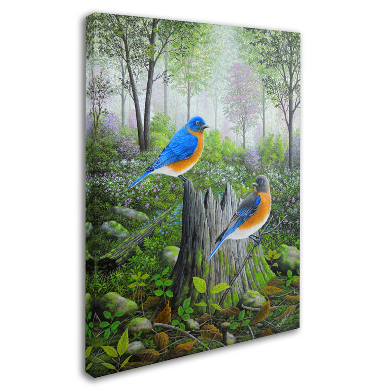 « spring springs », reproduction d’impression sur toile tendue, H 19 po x l 14 po x P 2 po