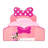 Minnie Mouse 2-piece Twin Bedroom Furniture Set – Includes Upholstered Twin Bed And Twin Mattress
