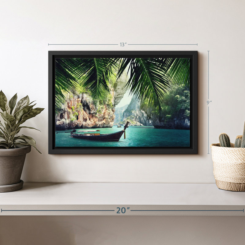 Plage «Long Boat», H 13 po x l 9 po