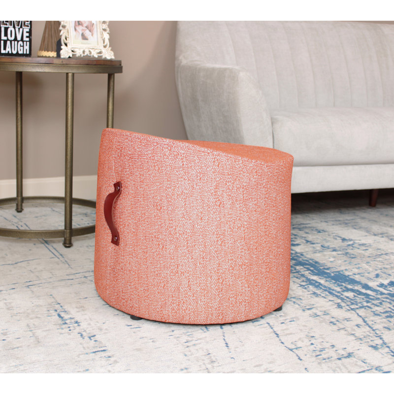 OTTOMAN CRFFENT PUFF - ROUGE