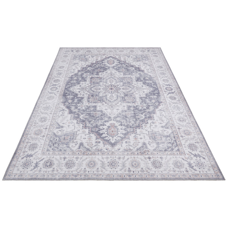 Anthea Tufted Mauve Pink Carpet, Rectangle 160 x 230cm