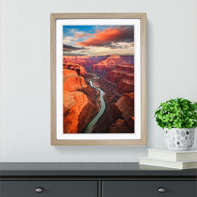 Grand Canyon Conceptual - Framed Print