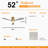 Ceiling Fan with Light ，Ceiling Fan ，Bladeless Ceiling Fan， Small Ceiling Fan ，Bedroom Ceiling Fan-88521749