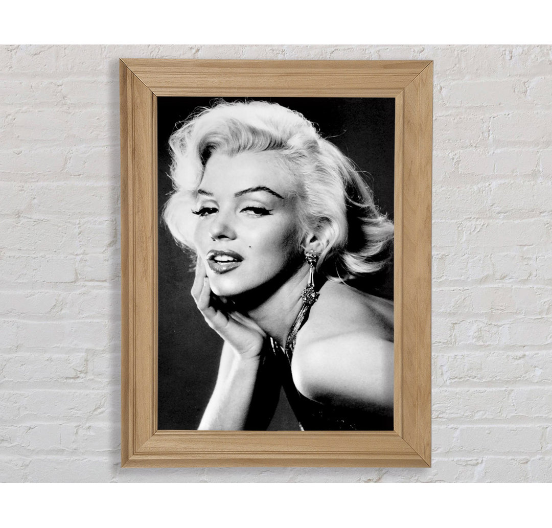 Marilyn Monroe Beauty - Einzelner Bilderrahmen Kunstdrucke