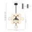 Lustre moderne en verre Scituate-88410988