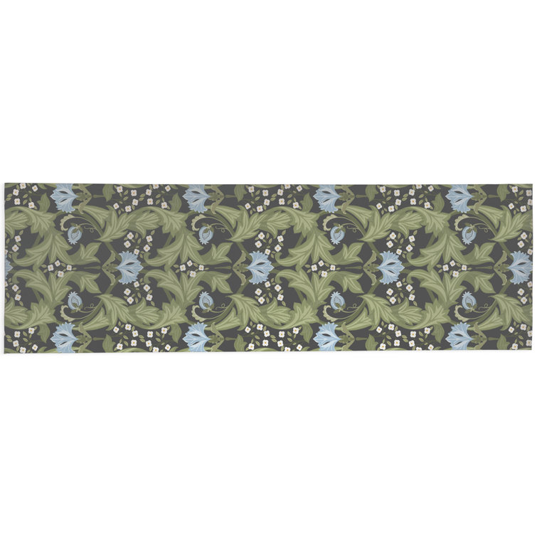 Ogee Leaf Outdoor Rug