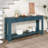 Console Table/Sofa Table With Storage Drawers & Bottom Shelf For Entryway Hallway-1444232701