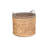 Wicker Round Rope Border 2 Piece Basket Set