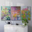 Rise and Bloom - Ensemble de 3 cadres flottants sur toile-2106754010-2106754007