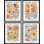 «Flower Market», reproduction encadrée de 4 pièces-90691953-90691951