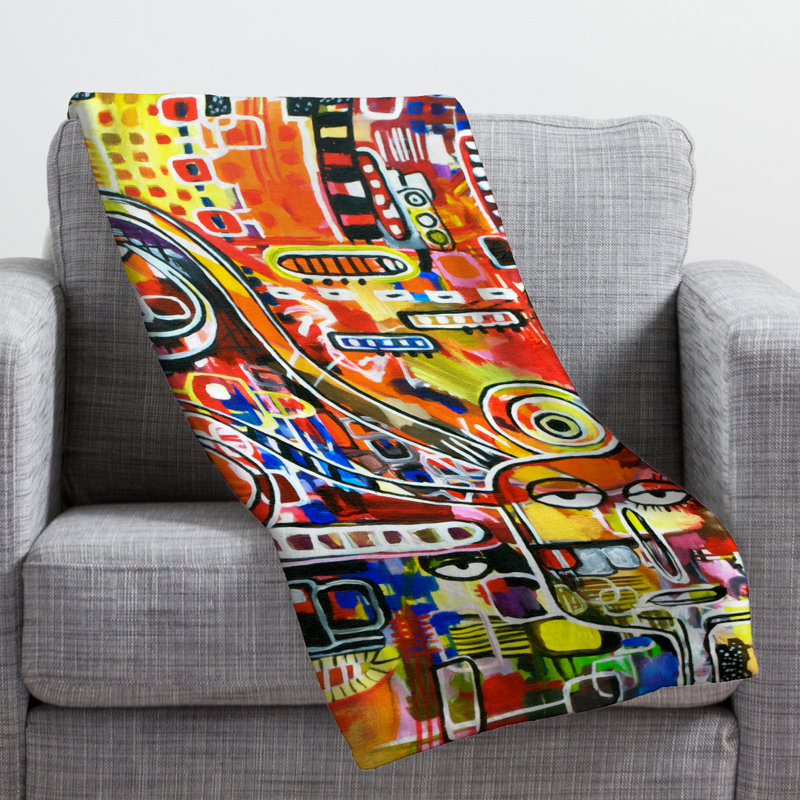 Robin Faye Gates Throw Blanket, Large