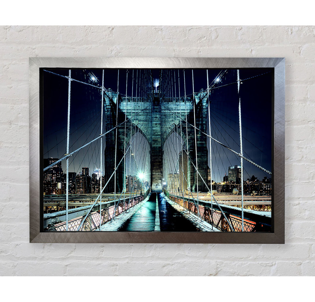 Brooklyn Bridge Walkway - Druck