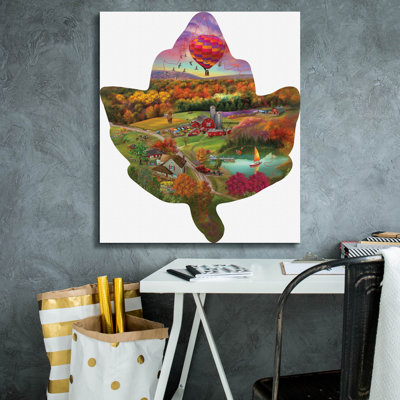 «Fall Valley» par Bigelow, illustrations sur toile