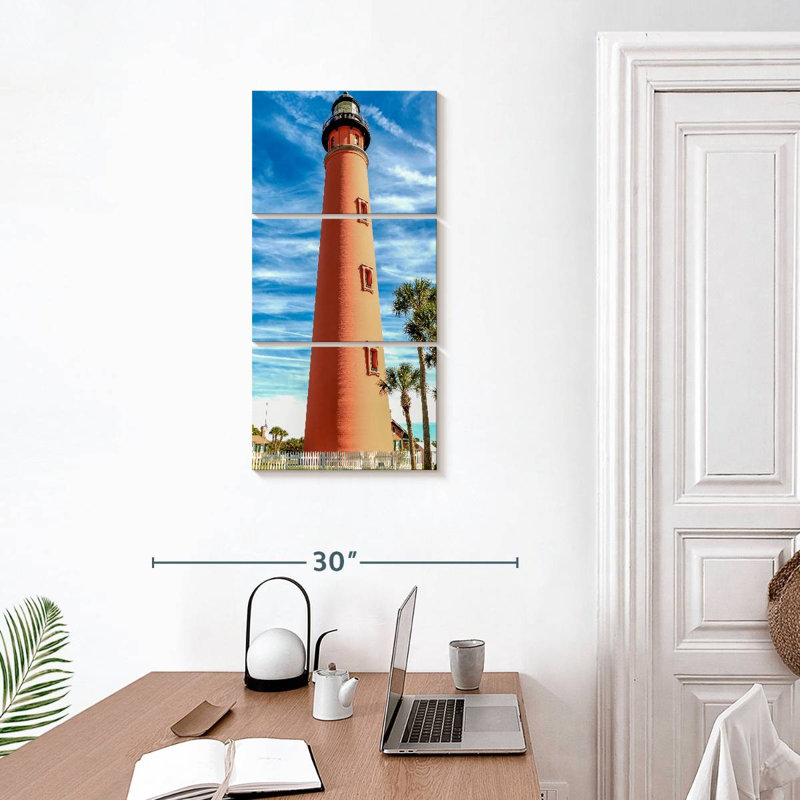 Phare de Ponce De Leon, H 32 po x l 15 po