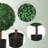 23.5'' Faux Boxwood Topiary in Pot-682903583