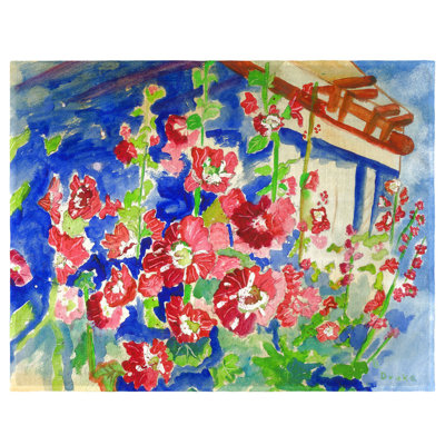 Pouliot Polyester Floral Rectangle Placemat