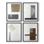 Nooks & Crannies I, impression encadrée - ensemble de 4-7614853-7614858
