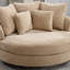 Fauteuil demi-tonneau avec repose-pieds-1173396225