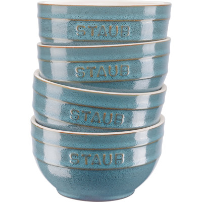 Staub Ceramique 4-Pcs Ceramic Bowl Set