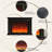 78.74"Retro Black Electric Fireplace-997528571-997528568