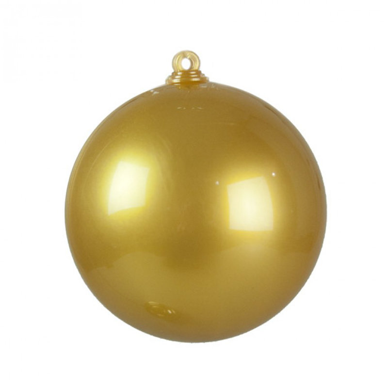 Bauble, 17.5cm H x 17.5cm W x 17.5cm D, Gold