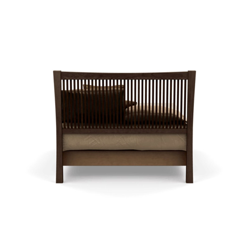 Berkeley Storage Bed, Smoke Cherry, Queen, Conventional