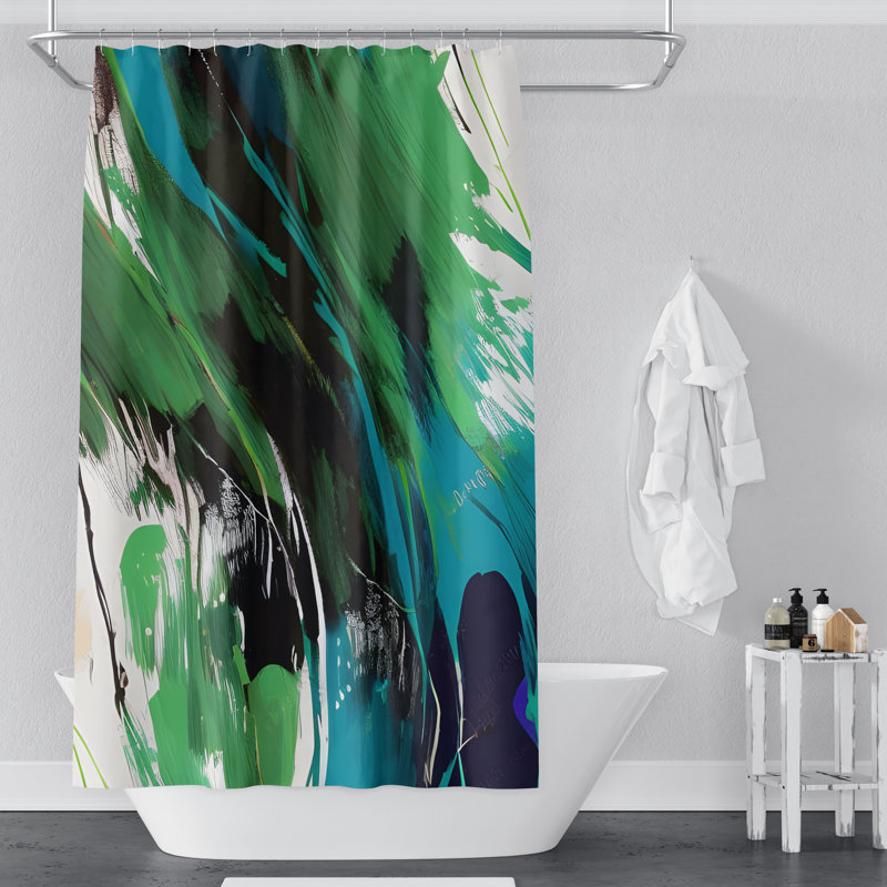 Rideau de douche Blasford, H 93 po x l 70 po