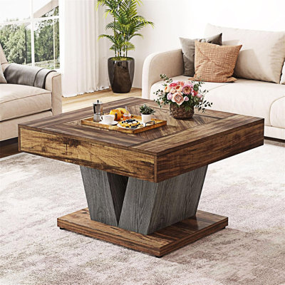 Table basse carrée
