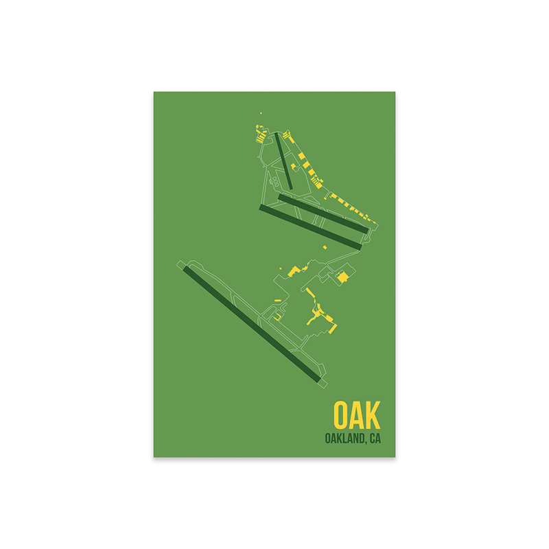 «Oakland On Plastique / Acrylique» par 08 Left, peinture