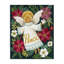 Ange avec toile Peace & Botanicals, design par Diane Kater