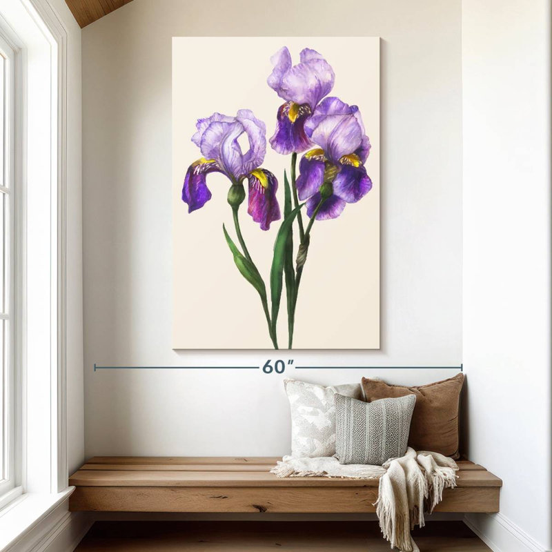 Harnek Garden Floral I, H 51 po x l 34 po