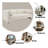 Jaeda Beige Boucle Loveseat