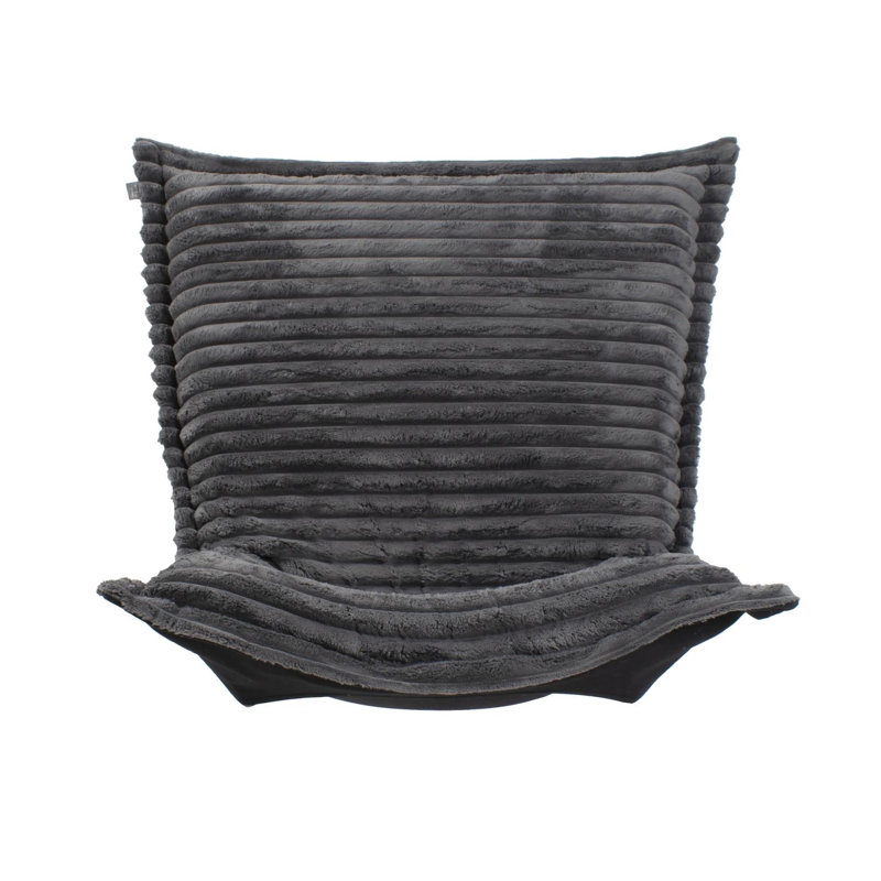 Puff Chair Cover & Cushion Shar Pei , Charcoal