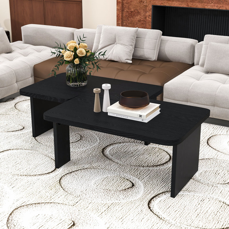 Table basse Minimalist Modular, Noir