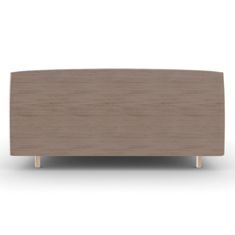Platform Bed, Walnut, King