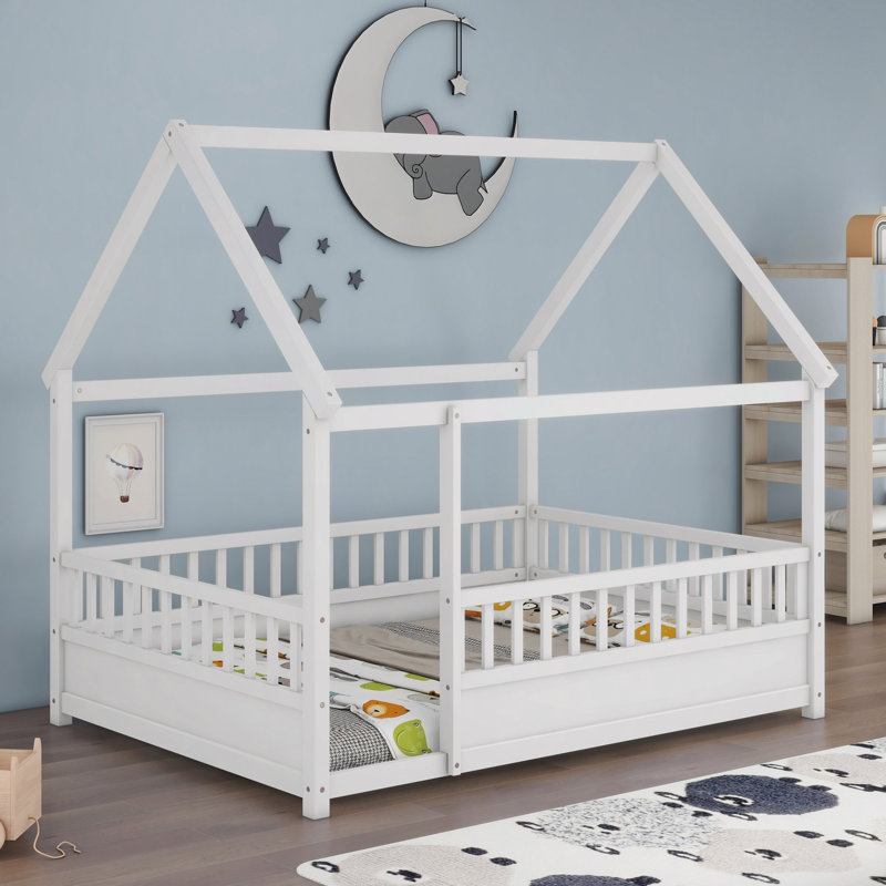 Abderraouf Bed, Full, White