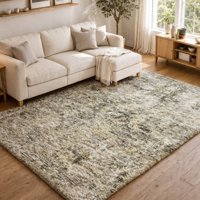 Tapis à poil long de qualité supérieure lavable à la machine ADS644