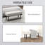 Doyline Polyester Upholstered Bench-579909087