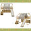 Cadre de lit mezzanine en bois avec tente-1552010231-1552010225