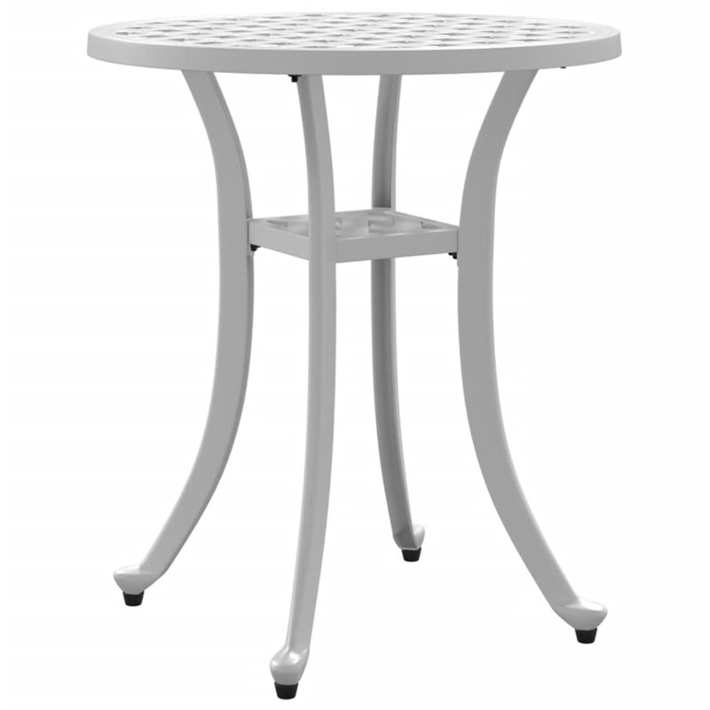 Table de patio en aluminium coulé 18,9 po x 20,9 po Wildon Home