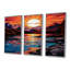 Breana - ensemble d'art mural rivière-108455178-108455181