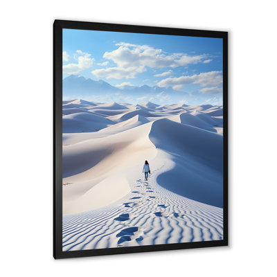 Snow Desert Winters Solitude - impression
